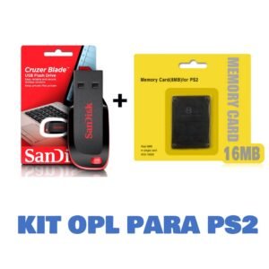 Kit Pendrive + Memory card - Pendrive 64 + memory card 16MB