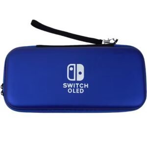 Case Capa Estojo De Transporte Para Nintendo Switch Oled - Azul