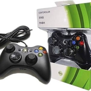 Controle Com Fio Para Xbox 360 Slim / Fat E Pc Joystick