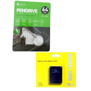 Kit Com memory card Com opl mais Pen Driver - 16mb + 64g