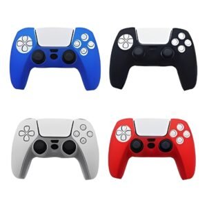 Capa de Silicone Lisa Para Controle Manete Ps5