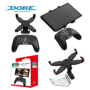 DOBE TNS-5197 Switch Pro Controlador X-Shaped Suporte ABS com ângulo ajustável Clip